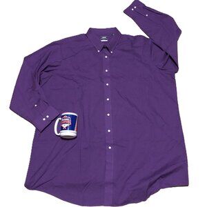 Izod Tall Man's long-sleeve button-down shirt